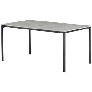 P & B JÍDELNÍ STŮL, šedá, 160/76/90 cm obraz