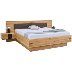 Linea Natura POSTEL S NOČNÍMI STOLKY, 180/200 cm, dub bianco obraz