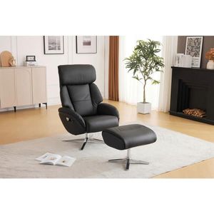 Livetastic MASÁŽNÍ KŘESLO, textil, kůže, černá obraz