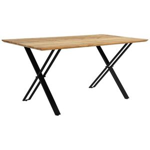Linea Natura JÍDELNÍ STŮL, akácie, černá, barvy akácie, 160/85/76 cm obraz