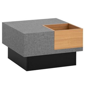 Livetastic KONFERENČNÍ STOLEK, šedá, kompozitní dřevo, 65/40/65 cm obraz