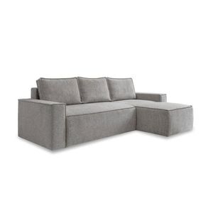 MID.YOU ROHOVÁ SEDAČKA, textil, šedá obraz