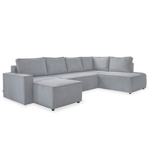 MID.YOU SEDACÍ SOUPRAVA, textil, světle šedá obraz
