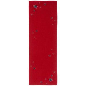 X-Mas BĚHOUN NA STŮL, 50/150 cm, červená obraz