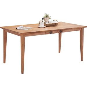 Ambia Home JÍDELNÍ STŮL, akácie, barvy akácie, 160/90/76 cm obraz