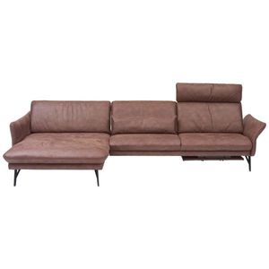 Himolla ROHOVÁ SEDAČKA, textil, tmavě hnědá obraz