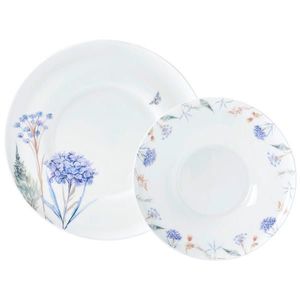Novel JÍDELNÍ SOUPRAVA jemný kostní porcelán (fine bone china) keramika obraz