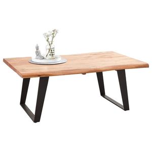 Ambia Home KONFERENČNÍ STOLEK, černá, barvy akácie, dřevo, kov, 115/70/45 cm obraz