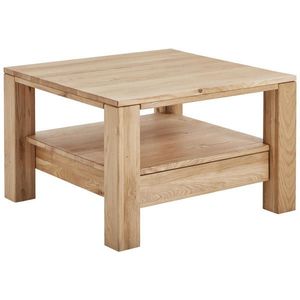 Linea Natura KONFERENČNÍ STOLEK, barvy dubu, dřevo, 70/70/47, 5 cm obraz