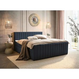 Boxxx AMERICKÁ POSTEL, 180/200 cm, antracitová obraz