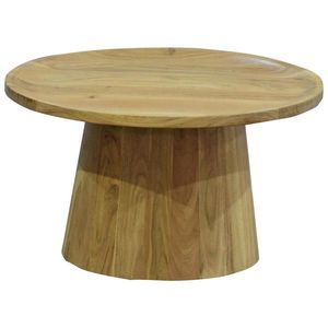 Carryhome KONFERENČNÍ STOLEK, barvy akácie, dřevo, 66/66/38 cm obraz