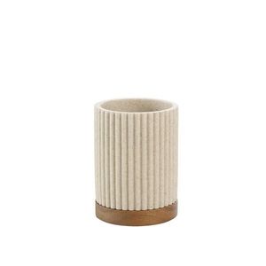 Homeware DRŽÁK NA ZUBNÍ KARTÁČEK béžová obraz
