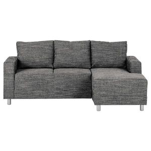 MID.YOU ROHOVÁ SEDAČKA, textil, tmavě šedá obraz