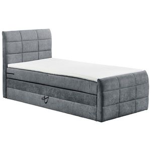 MID.YOU POSTEL BOXSPRING, 100/200 cm, antracitová obraz
