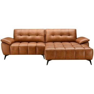 MID.YOU ROHOVÁ SEDAČKA, kov, textil, kůže, koňaková obraz