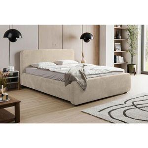 MID.YOU ČALOUNĚNÁ POSTEL, 140/200 cm, přírodní barvy obraz
