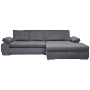 Carryhome ROHOVÁ SEDAČKA, textil, šedá obraz