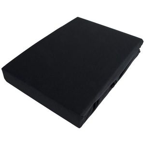 Novel BOXSPRINGOVÉ PROSTĚRADLO, žerzej, černá, 140/220 cm obraz