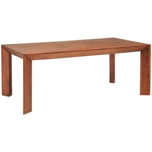 MID.YOU JÍDELNÍ STŮL, mangové dřevo, tmavě hnědá, 200/100/76 cm obraz
