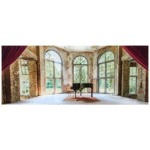 Euroart OBRAZ NA SKLE, architektura, 125/50/1, 40 cm obraz