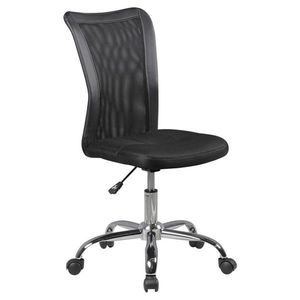 MID.YOU OTOČNÁ ŽIDLE PRO MLÁDEŽ, vzhled kůže, síť, černá obraz