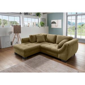 MID.YOU ROHOVÁ SEDAČKA, textil, olivově zelená obraz