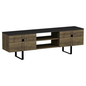 Livetastic NÍZKÁ KOMODA, tmavý dub, 160/50/35 cm obraz