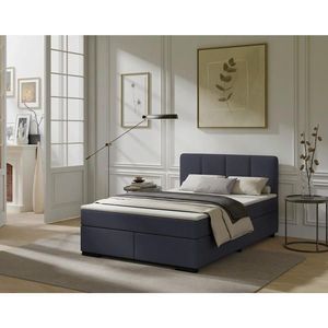 MID.YOU POSTEL BOXSPRING, 120/200 cm, antracitová obraz