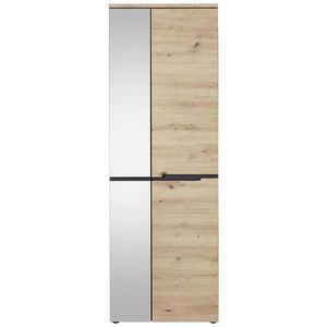 Voleo SKŘÍŇ NA ODĚV, barvy grafitu, dub artisan, 65/192/38 cm obraz