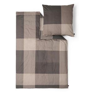 Bugatti POVLEČENÍ, flanel, makosatén, hnědá, béžová, 140/200 cm obraz