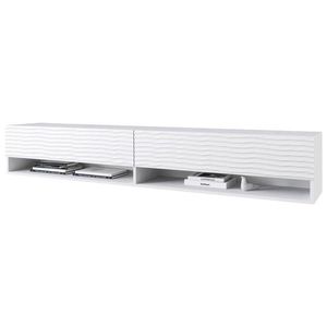 P & B NÍZKÁ KOMODA, bílá, 180/30/31 cm obraz