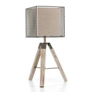 STOLNÍ LAMPA, E27, 36/36/64 cm obraz