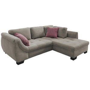 MID.YOU ROHOVÁ SEDAČKA, textil, šedavě hnědá obraz