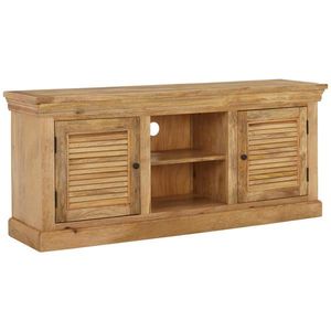 MID.YOU NÍZKÁ KOMODA, mangové dřevo, přírodní barvy, černá, světle hnědá, 150/65/40 cm obraz