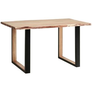 Livetastic JÍDELNÍ STŮL, akácie, černá, barvy akácie, 160/76/90 cm obraz