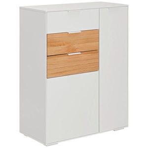 MID.YOU BOTNÍK, bílá, barvy dubu, dub, 82/104/40 cm obraz