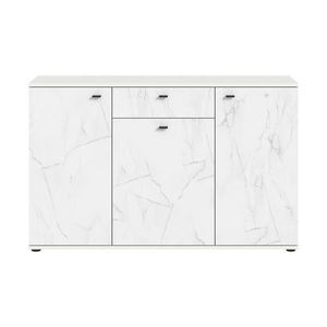MID.YOU KOMODA, bílá, 138/87/40 cm obraz