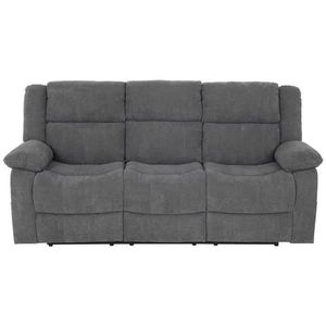 P & B TŘÍMÍSTNÁ POHOVKA, textil, šedá obraz