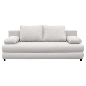 P & B ROZKLÁDACÍ POHOVKA, textil, bílá obraz