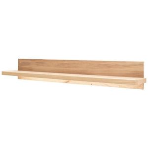 Linea Natura NÁSTĚNNÁ POLICE, trámový dub, dub bianco, 154/24/25 cm obraz