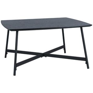 MID.YOU KONFERENČNÍ STOLEK, černá, kov, kompozitní dřevo, 80/42/80 cm obraz