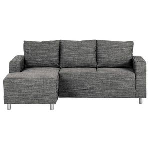 MID.YOU ROHOVÁ SEDAČKA, textil, tmavě šedá obraz