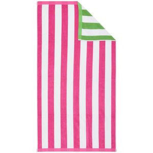 Esposa OSUŠKA NA PLÁŽ, 90/180 cm, vícebarevná, pink, světle zelená obraz