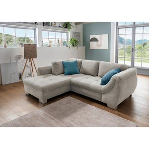 MID.YOU ROHOVÁ SEDAČKA, textil, barvy stříbra obraz