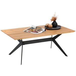 Hom`in KONFERENČNÍ STOLEK, černá, barvy dubu, dřevo, kov, 110/65/45 cm obraz