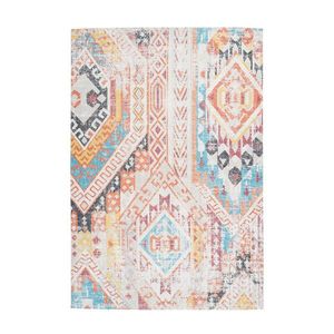 BĚHOUN, 80/150 cm, vícebarevná, oranžová obraz