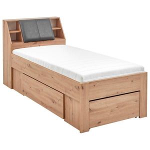 Carryhome POSTEL S ÚLOŽNÝM PROSTOREM, 90/200 cm dub artisan obraz