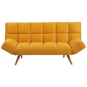Livetastic ROZKLÁDACÍ POHOVKA, textil, žlutá obraz