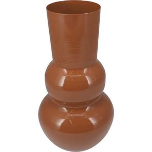 VÁZA, kov, 30 cm obraz