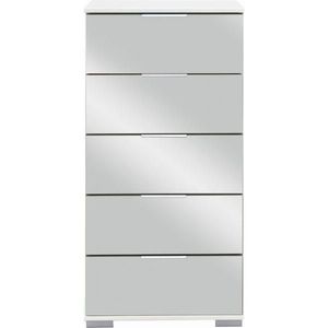 Carryhome KOMODA, bílá, 49/102/41 cm obraz